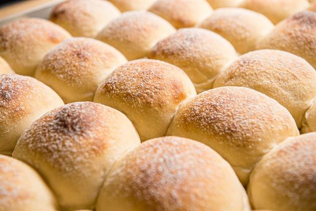 Soft White Sourdough Milk Rolls